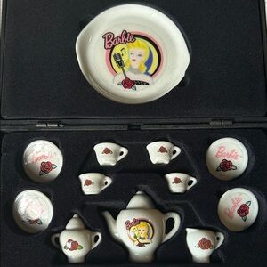Vintage ‘90’s “Solo in the Spotlight” themed Barbie Nostalgic Tea Set